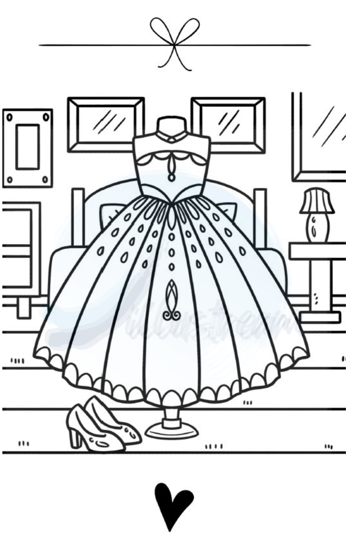 Wedding Coloring Activity Book for Kids - 10 Pages - Etsy