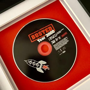Busted - Year 3000 - Framed CD Single - Music Wall Art - Music Gift