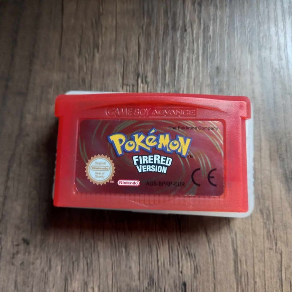 Pokemon FeuerRot GBA Patrone - Nintendo Gameboy Blister