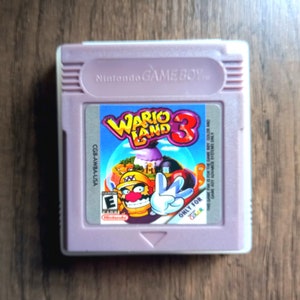 ワリオランド3 - ゲームボーイカートリッジ
