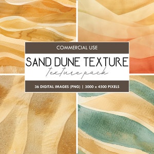Textura de aquarela de duna de areia, gráficos de deserto, cenário de papel digital, fundos digitais, papel de paisagem, tons de deserto, papel de parede, PNG