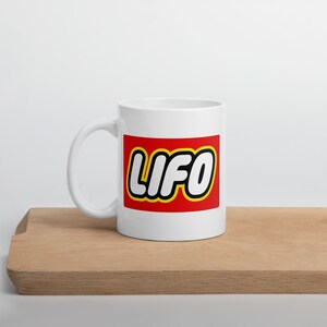 LIFO White Accounting Finance Ceramic Mug