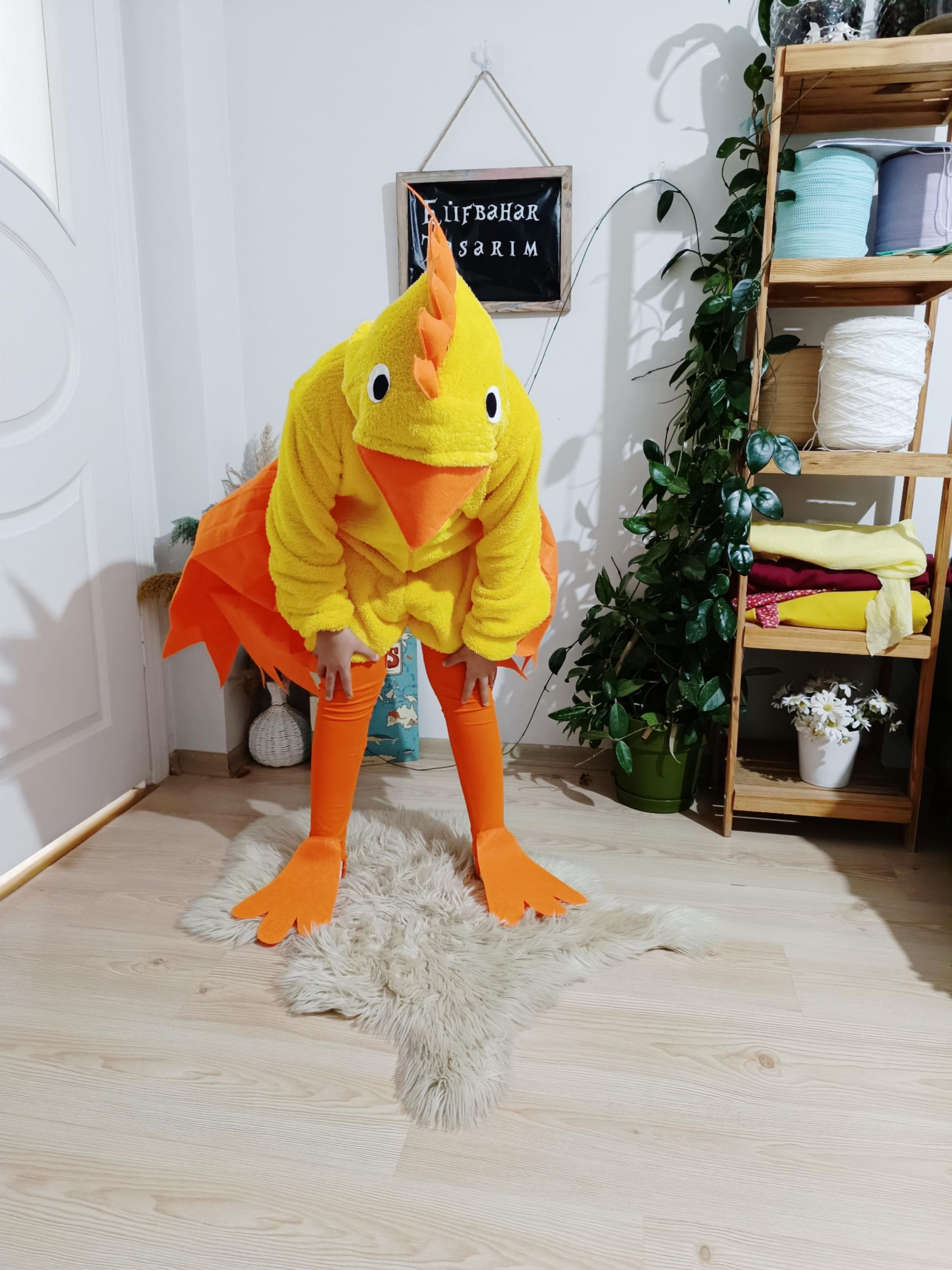 Pulcini Costume Pulcino Adulto Nuovo Costume Gonfiabile Per