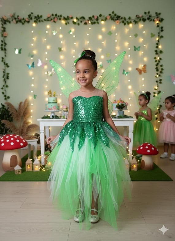 fairy sequin dress Rave Fairycore Festival Fairy Metallic Sequined Mesh Handkerchief Dress  Club Exx main image 0