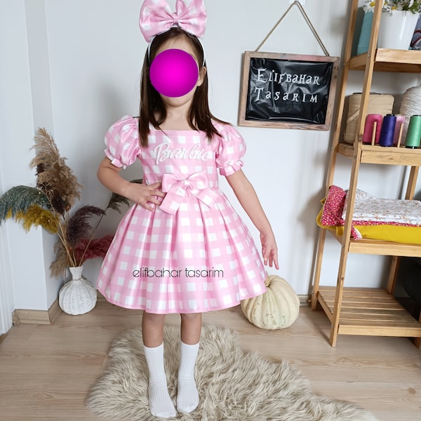 Rosa Geburtstagskleid, Baby-Mädchen-Babykleid, Geburtstagskostüm für Mädchen, Partykleid, erster Geburtstagskleid, rosa Tutu-Kleinkindkleid, Geschenke