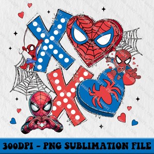 Happy Valentine XOXO Cartoon Superhero Png, Herz Valentine Cartoon Png, Valentine Paar Design Png, Valentine Heart Png, digitale Datei