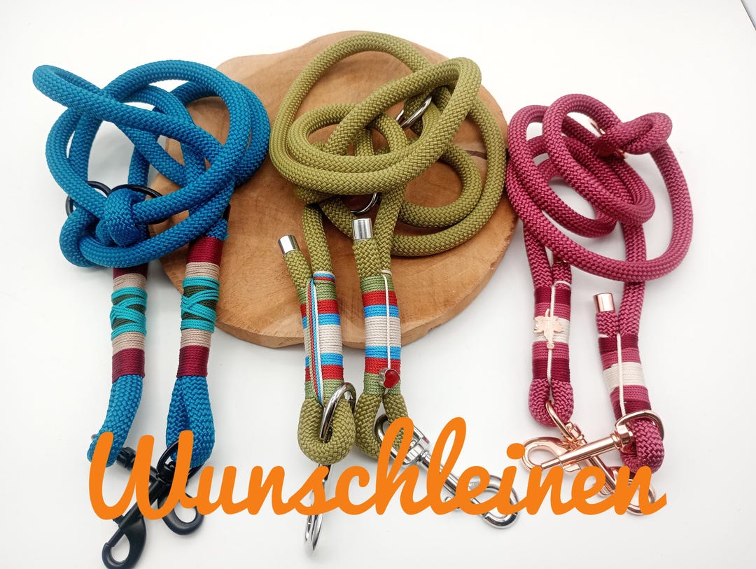 Personalized Rope Dog Leash (according to Your Wishes) - Etsy