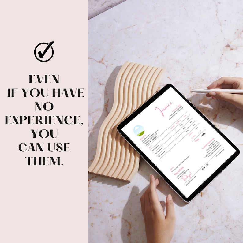 Improve your invoicing with our minimalist templates on Etsy. Impress your customers with your attention to detail. Save even more time. and easy to edit. #MinimalCosmosHub #Professional #SmallBusiness #freelancer #SmallBusiness