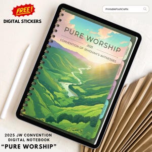 Cuaderno digital de la Convención de Adoración Pura 2025 para Goodnotes (Descarga digital)