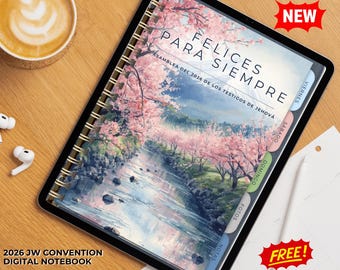 2026 Spanish Eternal Happiness Convention Digital Notebook (Digital Download)