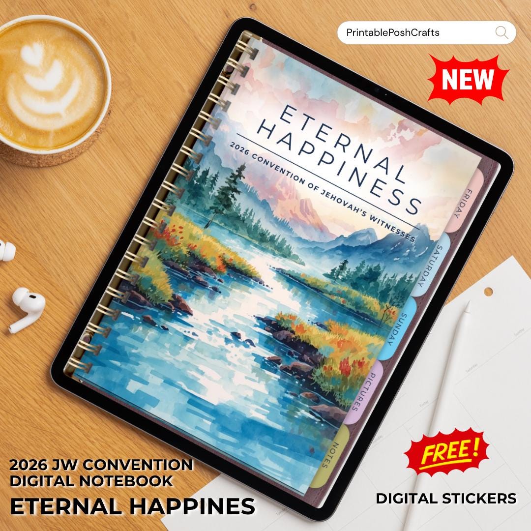 2026 Eternal Happiness Digital Notebook (digital Download) - Etsy