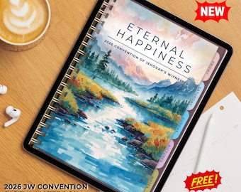 2026 Eternal Happiness Digital Notebook (Digital Download)