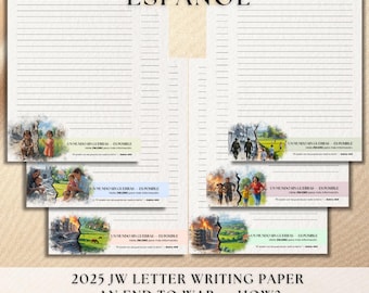 JW Letter Writing Paper: September 2025 Campaign (PDF)
