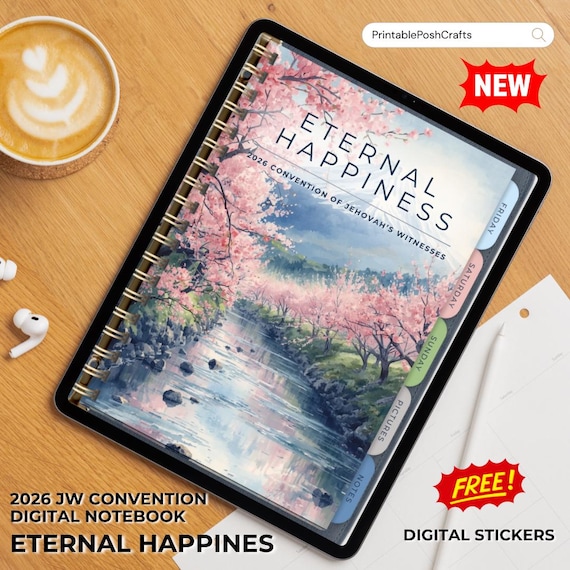 2026 Eternal Happiness Convention Digital Notebook (Digital Download)