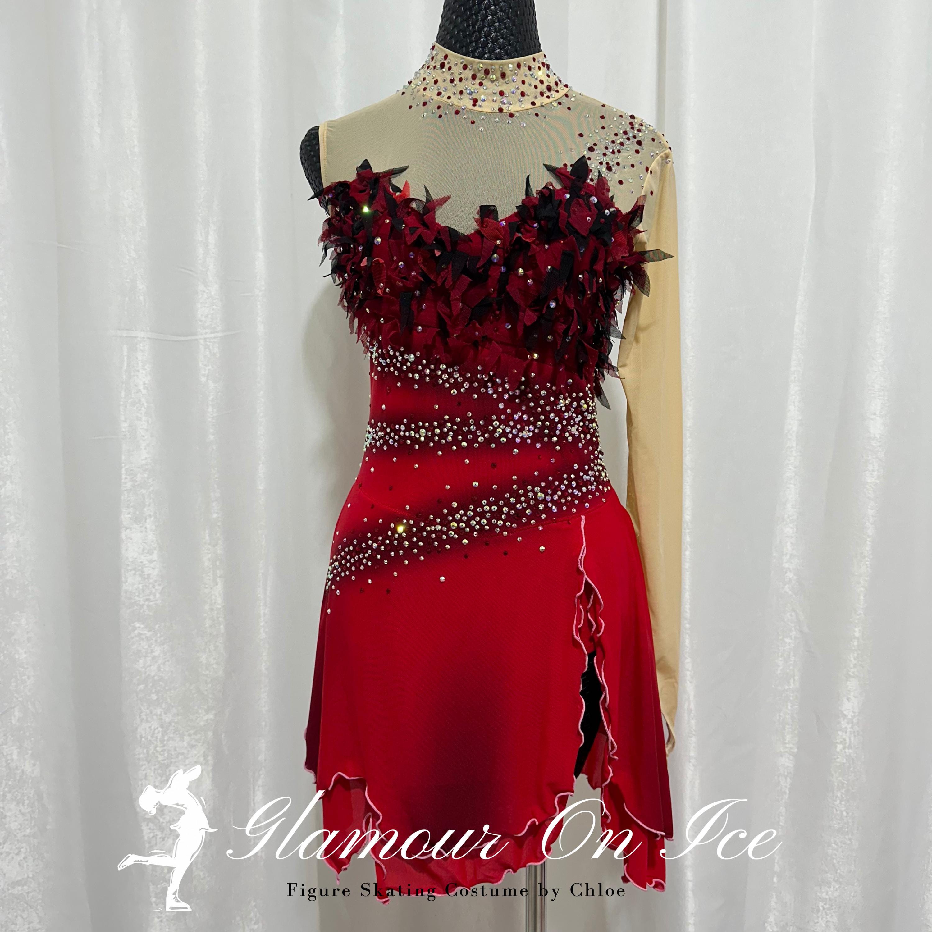 Vestido de vino tinto México