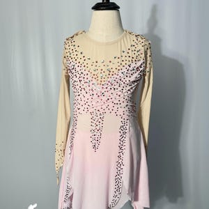 Pink Figure Skating Dress - Etsy