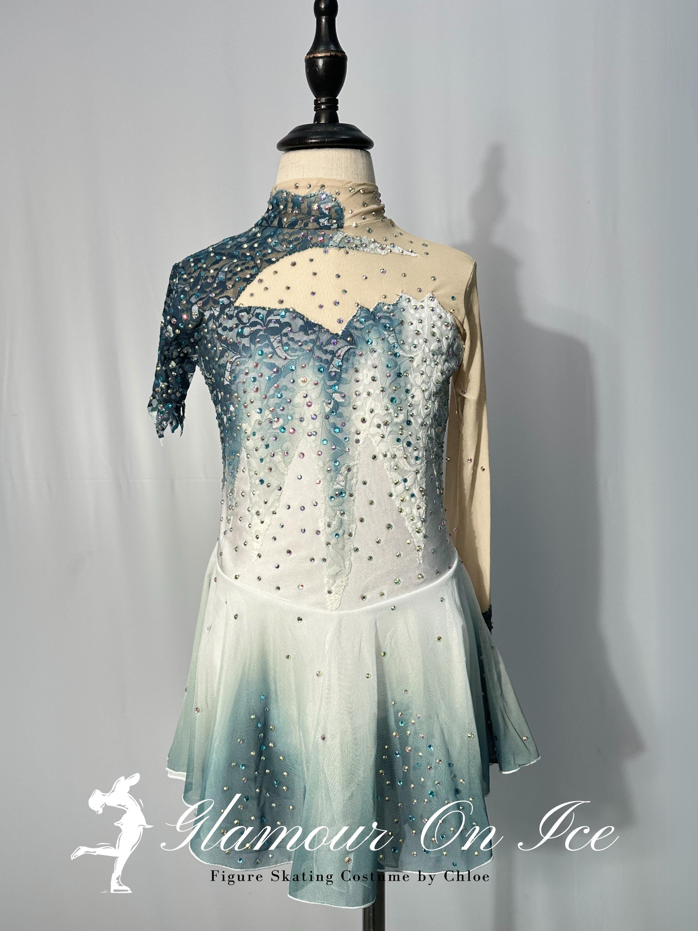 Figure Skating Dress Customized Competition Ice Skating Skirt For Girl Women Kid