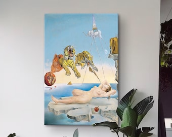 サルバドール・ダリ 金羊毛皮を剥ぐダリの手 カスタムフレームプリント