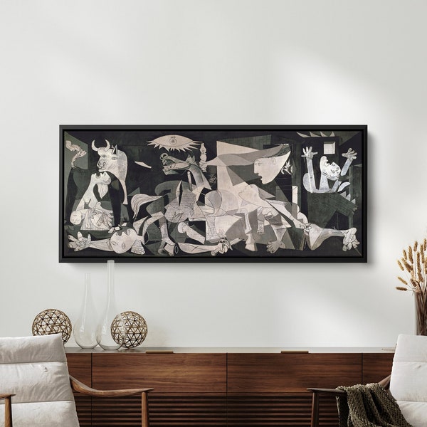 Toile Guernica, impression Pablo Picasso Guernica, art Picasso, affiche Guernica, jet d'encre d'art mural, reproduction, art mural Picasso, décoration d'intérieur