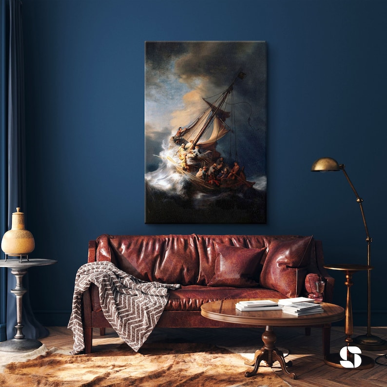 The Storm on the Sea of Galilee by Rembrandt van Rijn