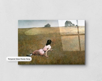 Chrstna's World Pantng Prnt, Andrew Wyeth Canvas Wall Art, Museum