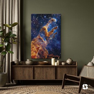 Carina Nebula NASA Deep Field Canvas, James Webb Space Telescope Print ...
