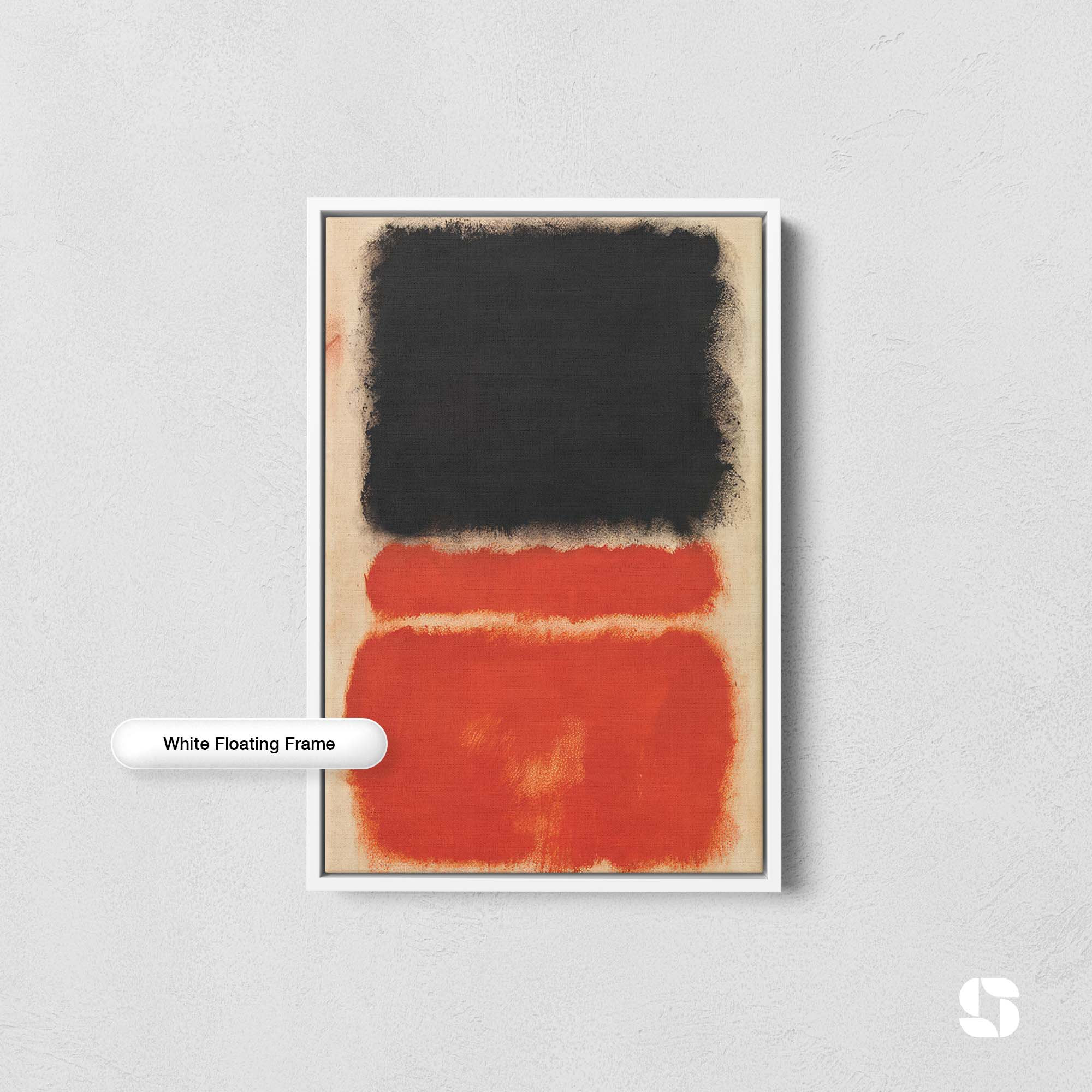 Mark Rothko Red 1968 Canvas Mark Rothko Print Exhibition - Etsy