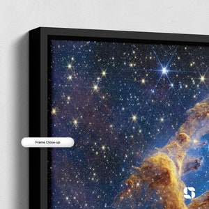 Carina Nebula NASA Deep Field Canvas, James Webb Space Telescope Print ...