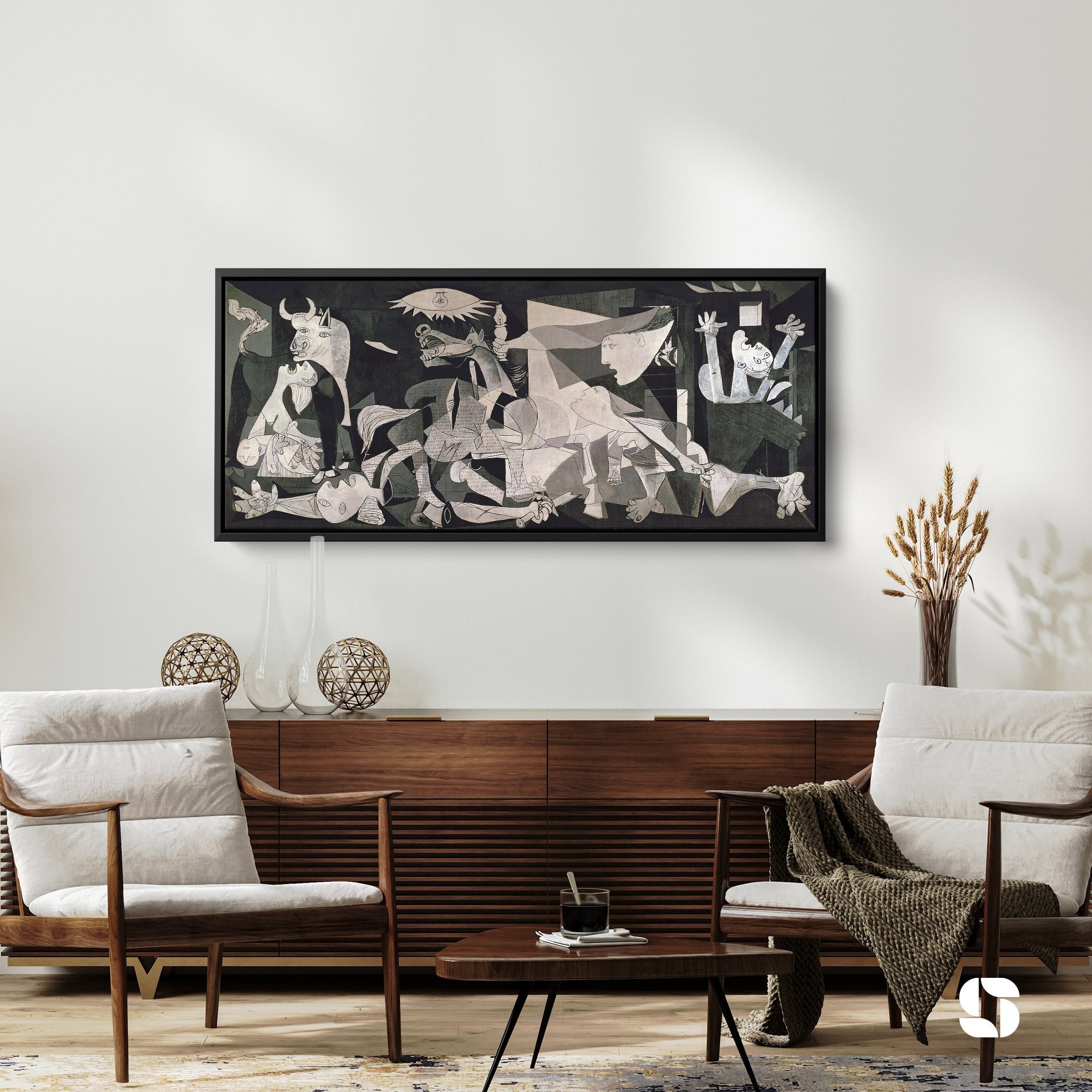 Affiche Art Pablo Picasso - Guernica 100x50cm main image 0