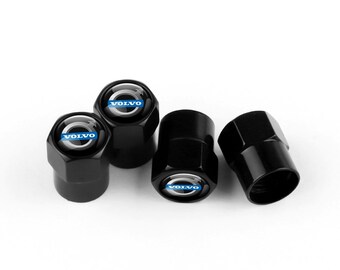 Volvo Valve Caps - Black