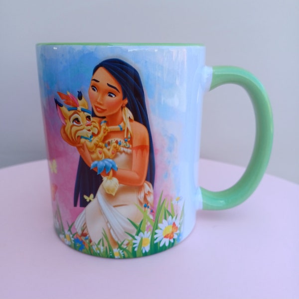 Mug personnalisé céramique, 330ml Pocahontas