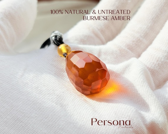 100% Natural Burmese Amber Necklace