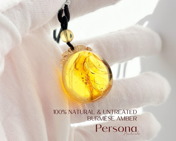 100% Natural Burmese Amber Necklace