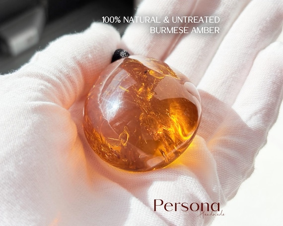 100% Natural Burmese Amber Necklace