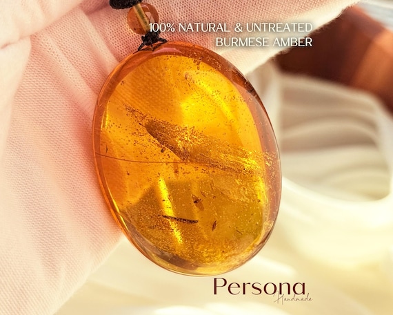 100% Natural Burmese Amber Necklace