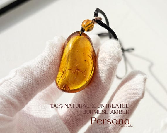 100% Natural Burmese Amber Necklace