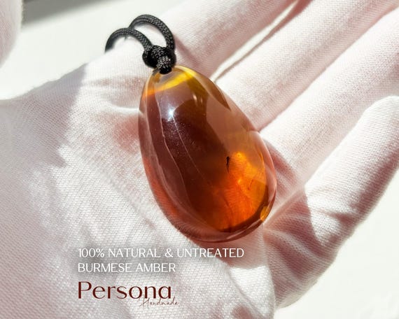 100% Natural Burmese Amber Necklace