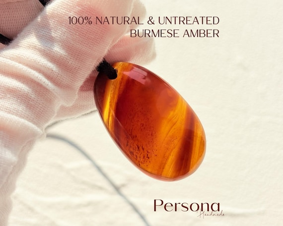 100% Natural Burmese Amber Necklace