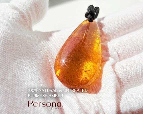 100% Natural Burmese Amber Necklace