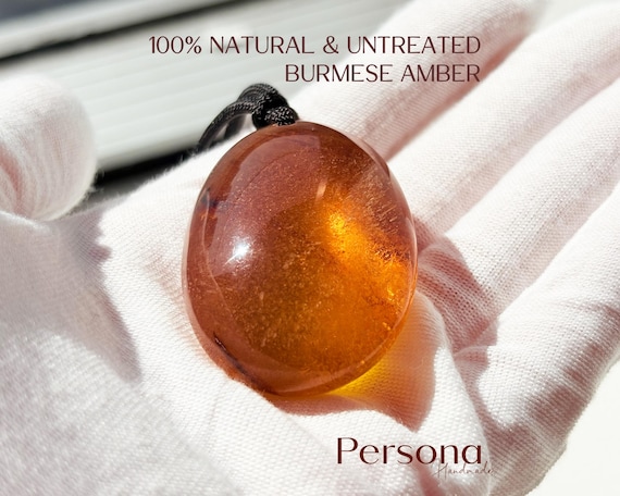 100% Natural Burmese Amber Necklace