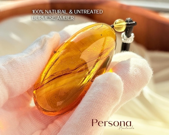 100% Natural Burmese Amber Necklace