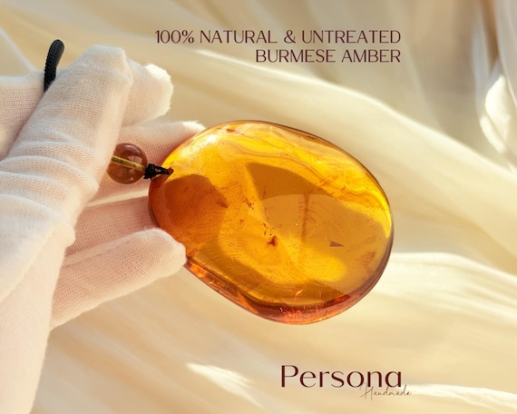100% Natural Burmese Amber Necklace