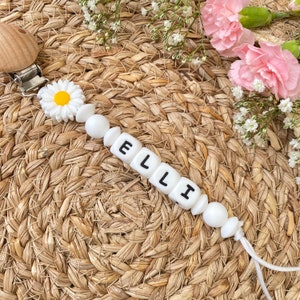Personalised Dummy Clip, Silicone, Wooden Dummy Chain, Personalised Baby Gift, Baby Girl Gift, Baby Boy Gift, Personalised, Baby Shower