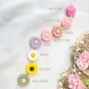 Clip para chupete personalizado de silicona para bebé, cadena, regalo para baby shower (mensaje personalizado)