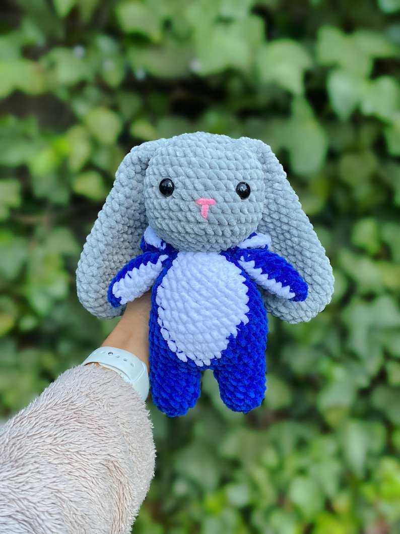 Bambam the Bunny Shark Crochet Pattern Amigurumi PDF Download Cute ...
