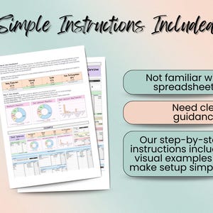 Barefoot Budget Spreadsheet - Simple Finance Tool with 60-10-10-20 Buckets - Google Sheets & Microsoft Excel - Barefoot Investor image 10