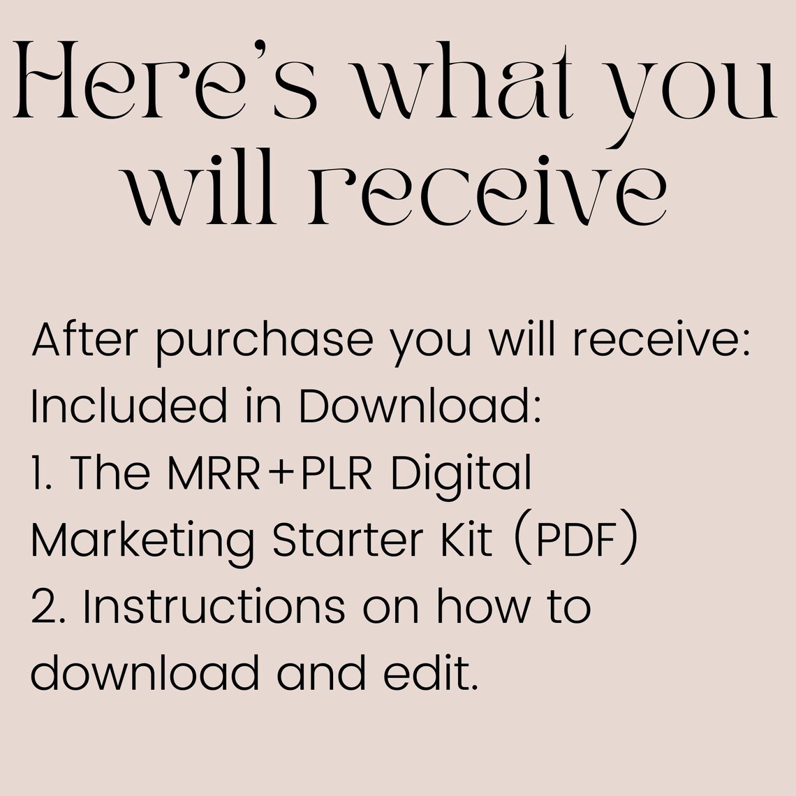 Digital Marketing Starter Kit Playbook MRR PLR Resell Rights,digital