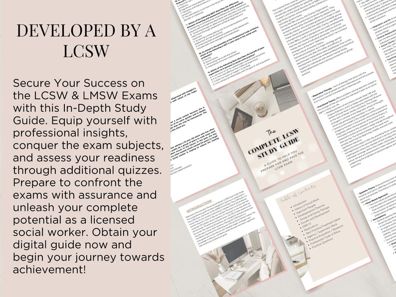 The Complete LCSW Study Guide & LMSW Study Guide, ASWB Exam Tool, Lcsw ...