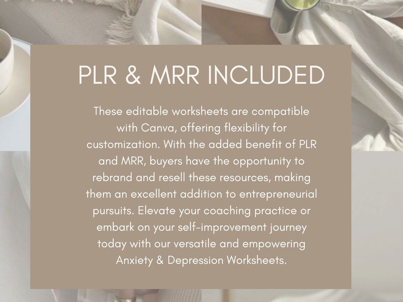 Anxiety and Depression Coping Skills Flashcards Canva Templates ...
