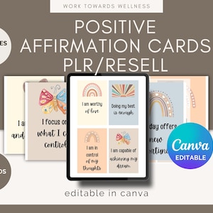 Carte di affermazione positiva, carte di consapevolezza, carte di affermazione, fogli di lavoro di terapia, strumenti di terapia, carte di affermazione per bambini, carte positive